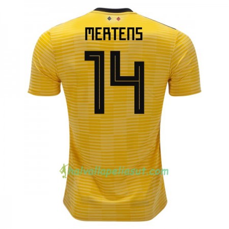 Jalkapallo Pelipaidat Belgia Mertens 14 World Cup 2018 Vieraspaita